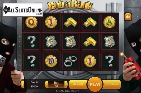 Reels screen. Rob A Bank from X Play