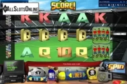 Game Workflow screen. Score from Bwin.Party