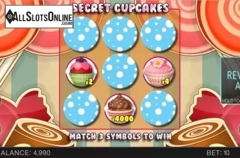 Game Screen 2. Secret Cupcakes from Spinomenal