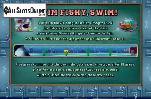 Bonus Game. Shark School from RTG