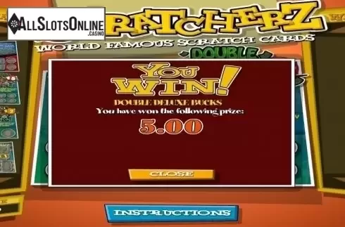 Game Screen. Skratcherz from Betsoft
