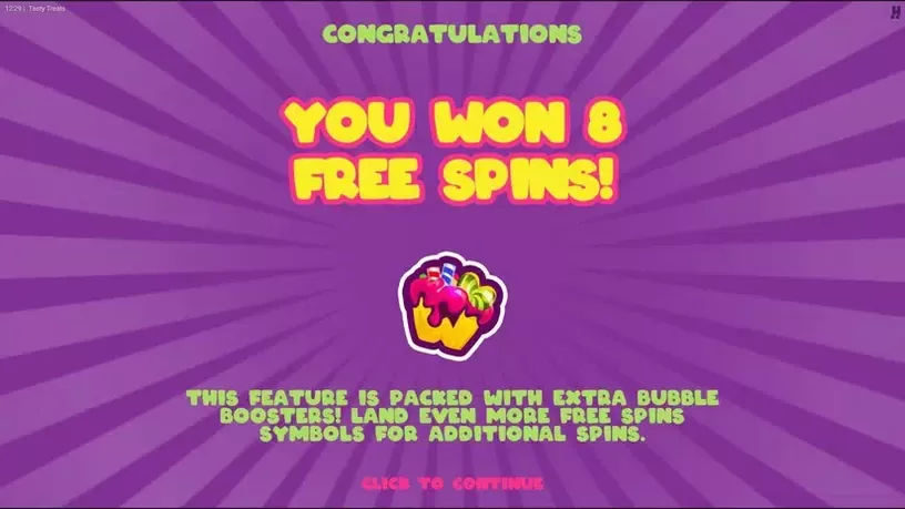 Tasty Treats slot screenshot 3