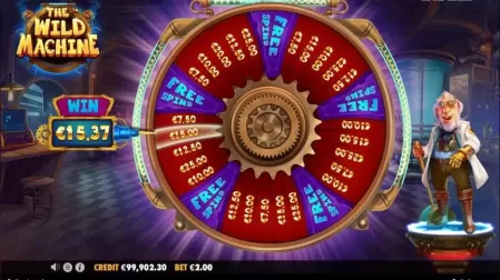 The Wild Machine slot screenshot 4