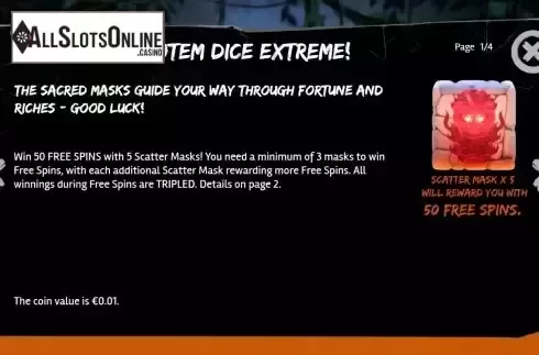 Game Rules screen