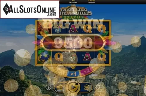 Big Win. Travelling Treasures Brazil from OneTouch