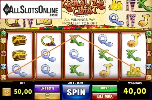 Win Screen2. Treasure Chest from iSoftBet
