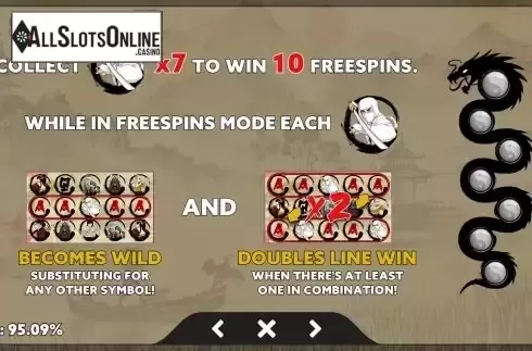 Features screen