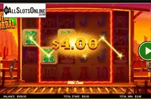 Win Screen 4. Wild Corral from CORE Gaming