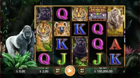 Wild Jungle slot screenshot 1