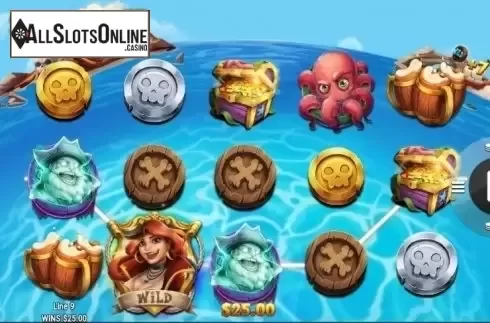 Win Screen. Wild Plunder from NextGen
