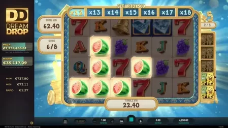 Bill & Coin Dream Drop slot screenshot 4