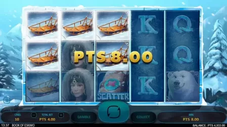 Book of Eskimo slot screenshot 4