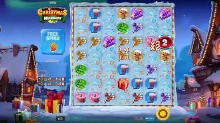 Christmas MULTIHOPS slot screenshot 4
