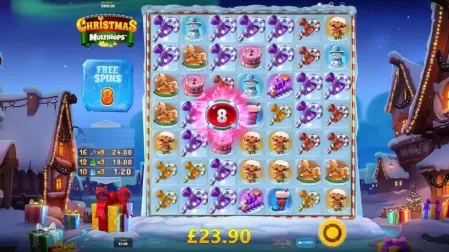Christmas MULTIHOPS slot screenshot 5
