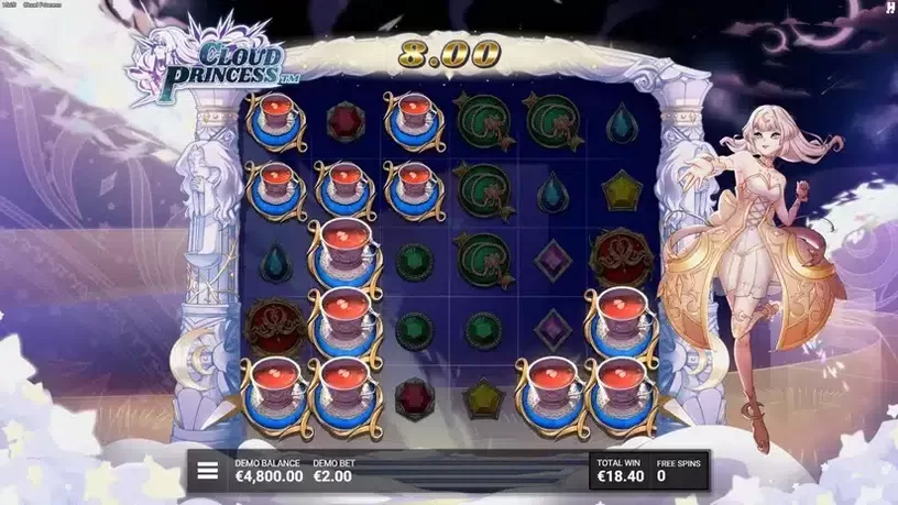 Cloud Princess slot screenshot 6