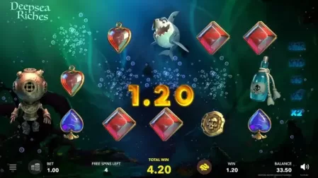 Deepsea Riches slot screenshot 4