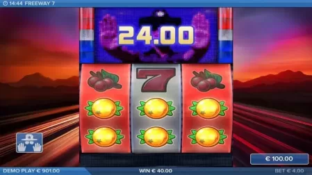 Freeway 7 slot screenshot 5