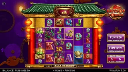 Gifts of Fortune Megaways slot screenshot 4