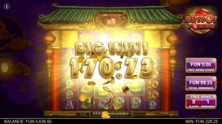 Gifts of Fortune Megaways slot screenshot 5