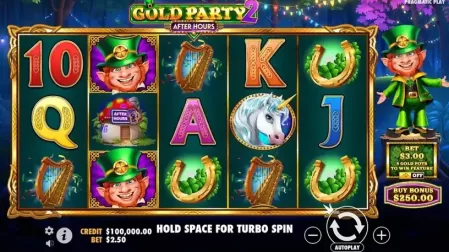 Gold Party 2 After Hours slot screenshot 1