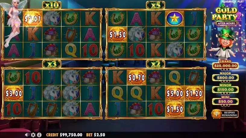 Gold Party 2 After Hours slot screenshot 4
