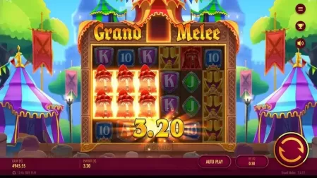 Grand Melee slot screenshot 3