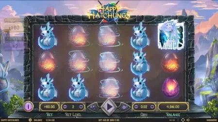 Happy Hatchlings slot screenshot 3