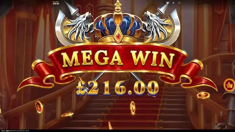 Knights of Avalon slot screenshot