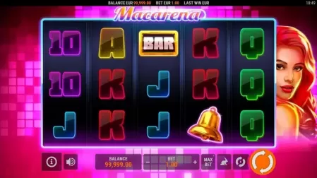 Macarena slot screenshot 1