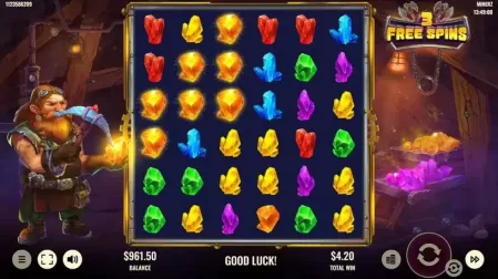 Minerz slot screenshot 5