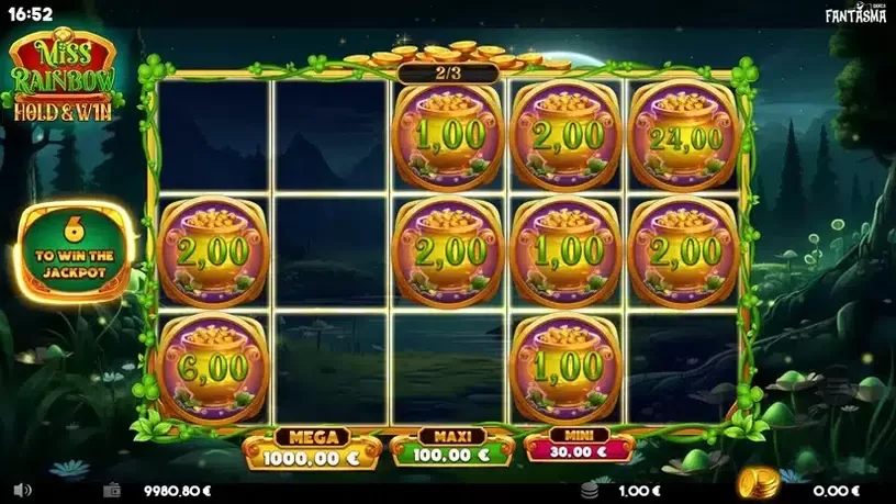 Miss Rainbow: Hold & Win slot screenshot 3