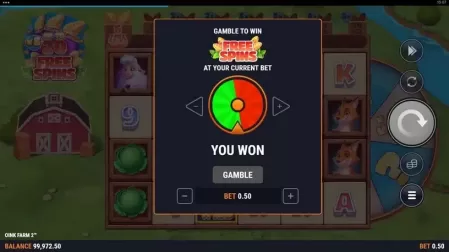 Oink Farm 2 slot screenshot 2