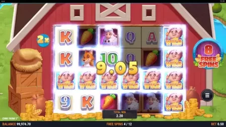 Oink Farm 2 slot screenshot 6