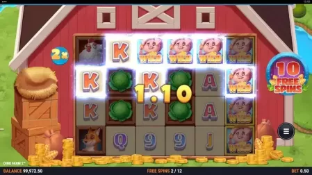 Oink Farm 2 slot screenshot 5
