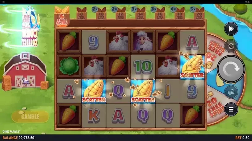 Oink Farm 2 slot screenshot 3