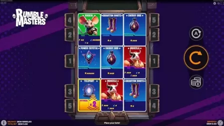 Rumble Masters slot screenshot 1