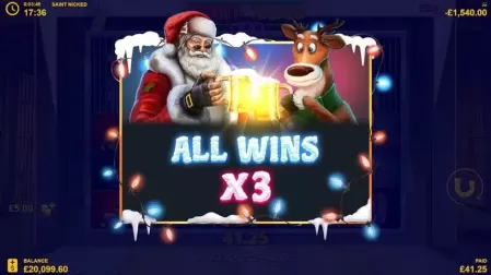 Saint Nicked slot screenshot 6