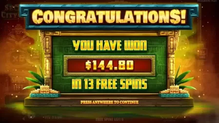 Secret City Gold slot screenshot 9