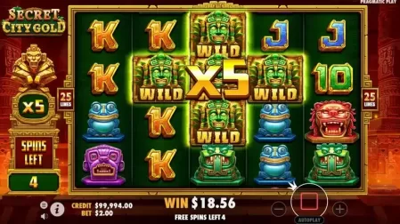 Secret City Gold slot screenshot 8