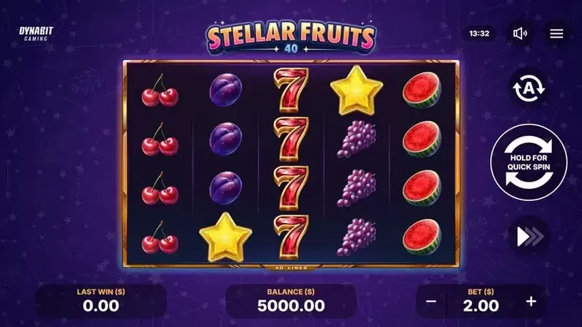 Stellar Fruits 40 slot screenshot 1