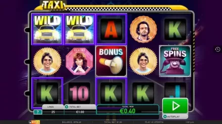 Taxi slot screenshot 2