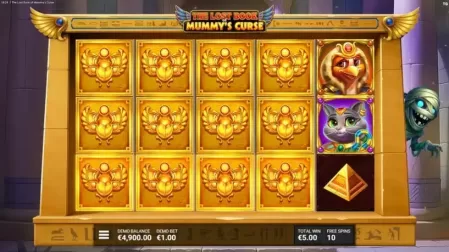 The Lost Book of Mummy’s Curse slot screenshot 4
