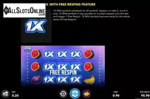 Game Feature screen