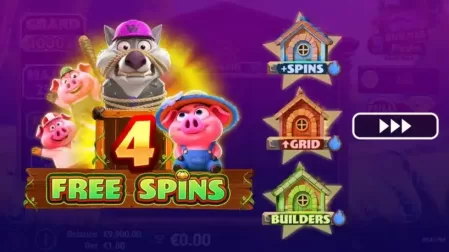 3 Builder Piggies slot screenshot 2