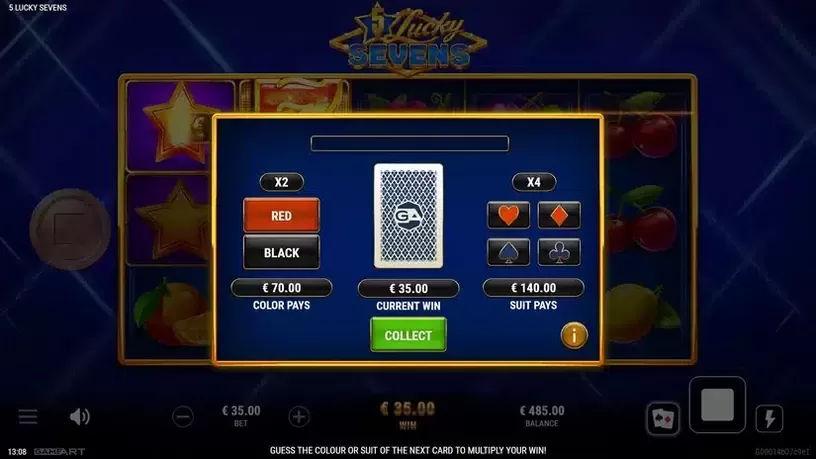 5 Lucky Sevens slot screenshot 5