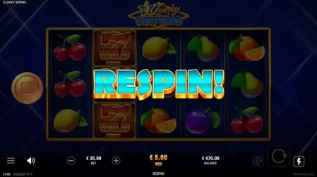 5 Lucky Sevens slot screenshot 3