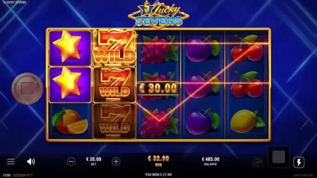 5 Lucky Sevens slot screenshot 4