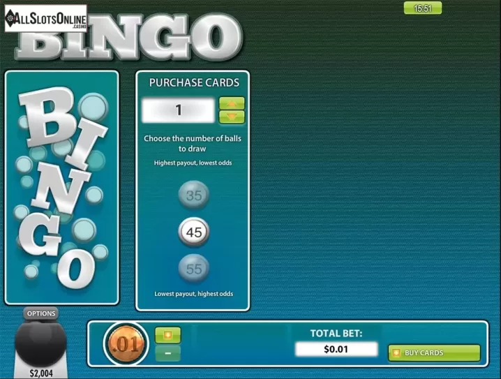 Reels screen. 80 Ball BINGO from Rival Gaming