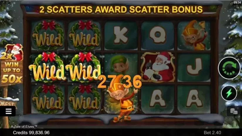 A Tale of Elves slot screenshot 2