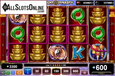 Win Screen 3. Ancient Dynasty from EGT